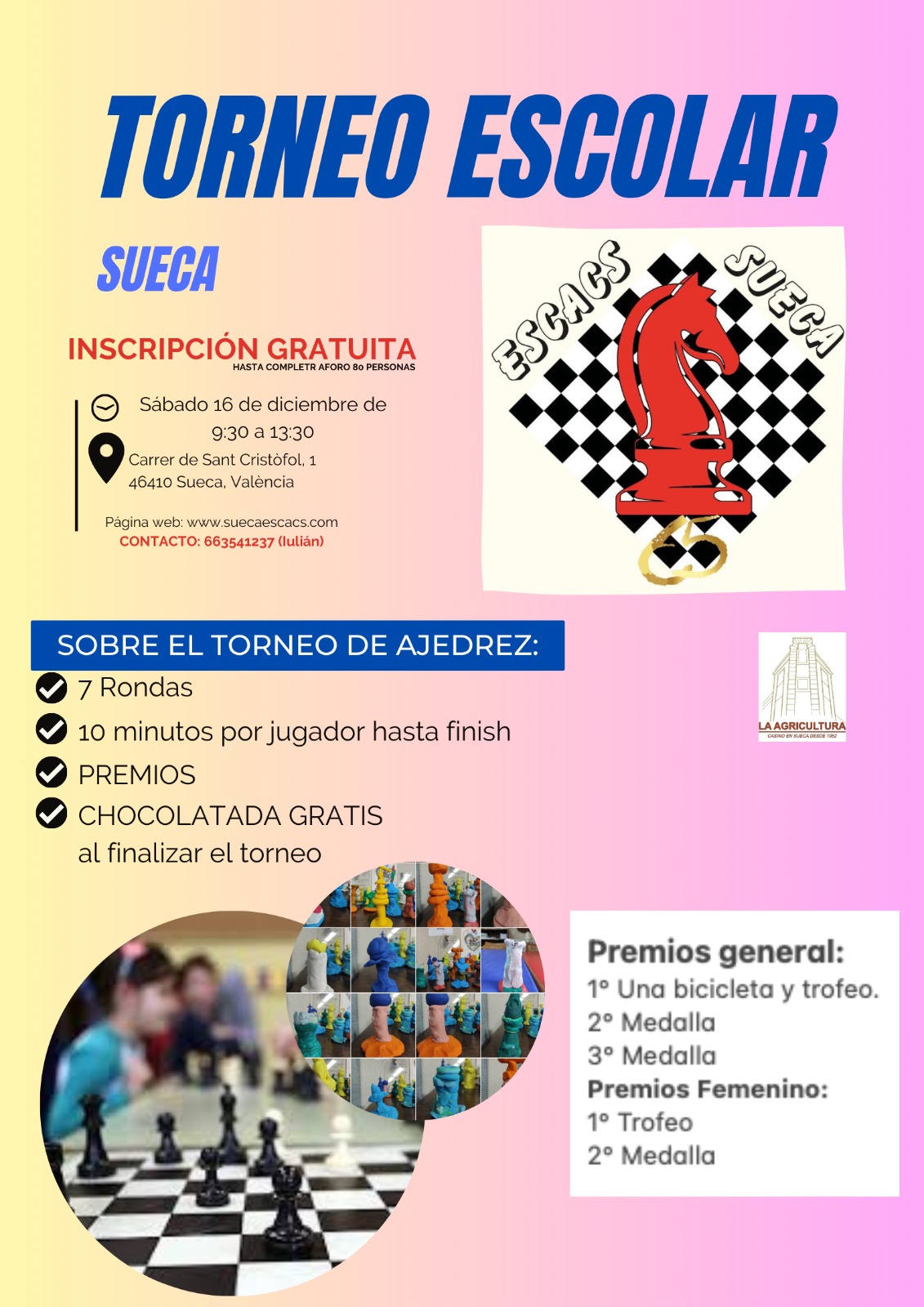 Torneig escolar de Nadal 2023 – Inscripcions